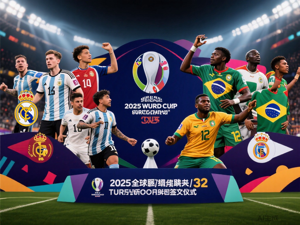 2025世俱杯下月抽签首次由32队参赛（2025世俱杯抽签即将开启，32队首次齐聚角逐）